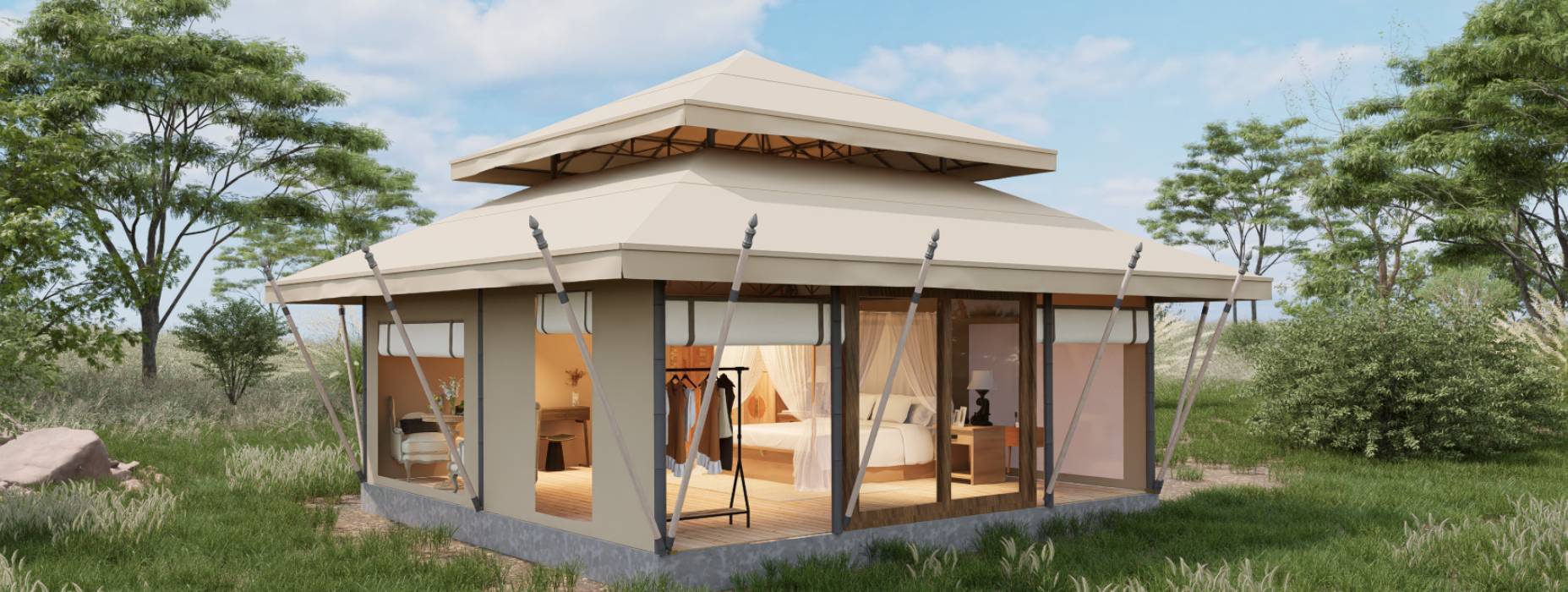 盐池县户外野奢帐篷